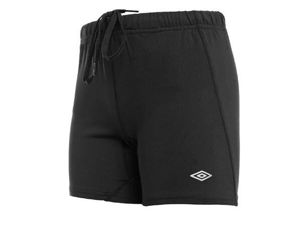 UMBRO Tights Short W Sort 36 Kort tights i polyester/spandex 